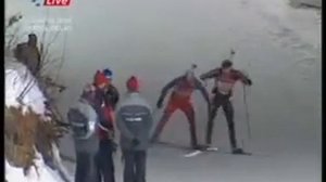 биатлон кубок мира 2004-2005 5 этап Рупольдинг эстафета мужчины