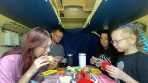 Поезд 156М - Москва Анапа из Рязани! #поезд #врек #отпуск2024 #анапа #море #джемете