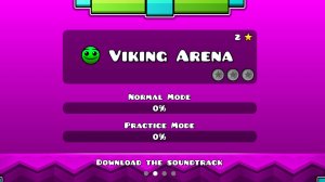 Geometry Dash Meltdown – Viking Arena (Все Монеты)