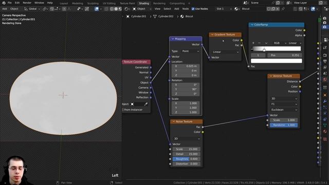 Procedural Biscuit Material (Blender Tutorial)