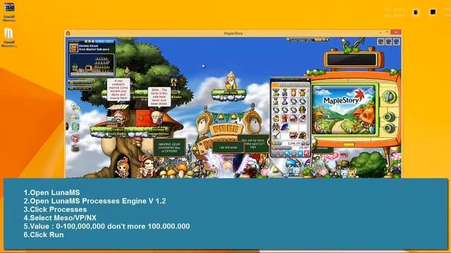 LunaMS Hack Meso/VP/NX