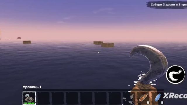 Выживание на плоту с АКУЛОЙ!!!!! смотреть онлайн