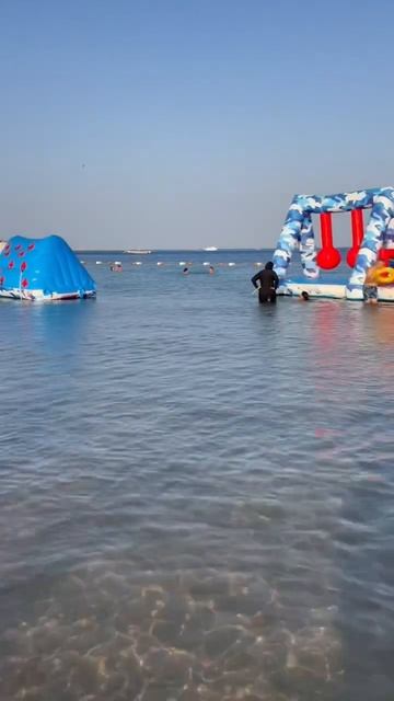 Beach and Red Sea. Hotel Rixos Premium Magawish. Egypt. Hurghada. Египет. Отель Риксос. Хургада. смотреть онлайн