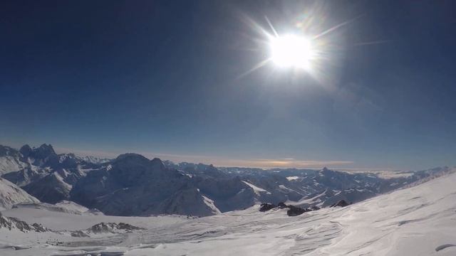 Эльбрус высота 4300м Высадились из ратрака #schorts смотреть онлайн