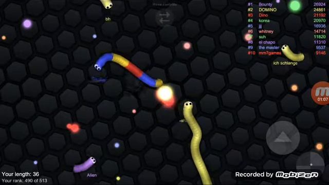 (Slither.io) Играем в слизарио!