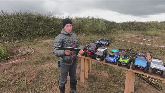 Соревнования по трофи. Обзор тачек. Часть1 смотреть онлайн