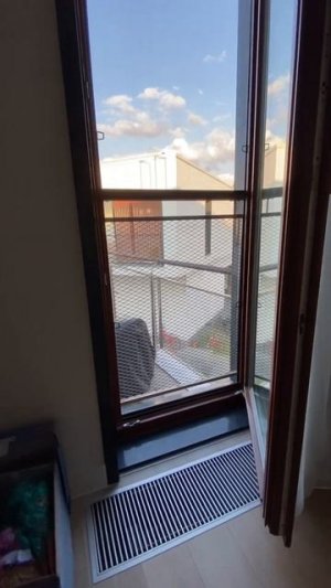 Москитная сетка окно. Высота 2500 мм