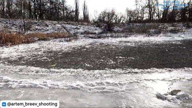 Зимняя пешая прогулка по парку им.Чехова в г.Харцызск (10.01.2023г.) смотреть онлайн
