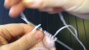 Как вязать плотно и ровно, не затягивая петли. Комбинированный способ // SIBKNITTING