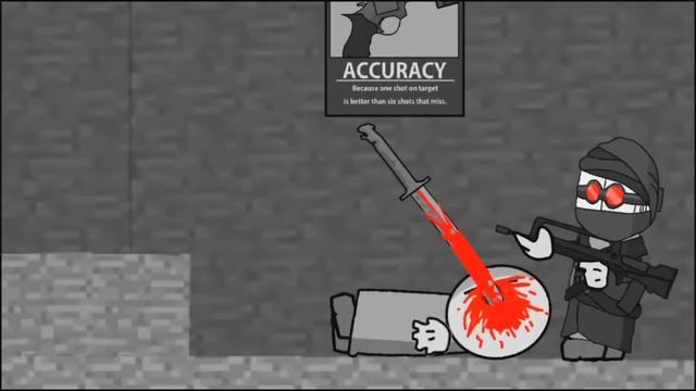 Madness in Minecraft 2 !! (Mc in Mc) , madness combat animation. смотреть онлайн