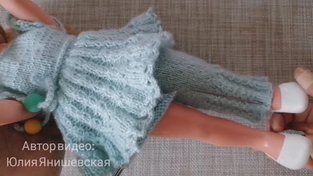 МК Весеннее настроение. Часть 2. Вяжем штанишки