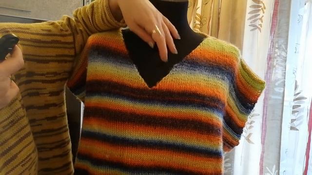 Обзор вещей которые мы связали с мужем этой зимой. смотреть онлайн