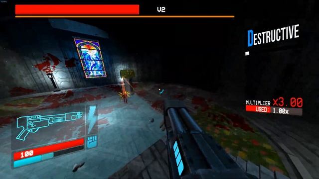 ULTRAKILL - V2 Без урона, первая встреча. смотреть онлайн