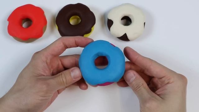 How To Make Different Play Doh Donuts!