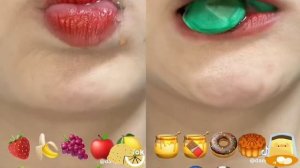 Асмр,сладости,вкусняшки, мармеладки ,фрукты ,еда