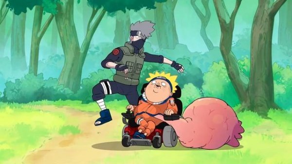 Наруто особенный ниндзя... наверное (наруто анимация)