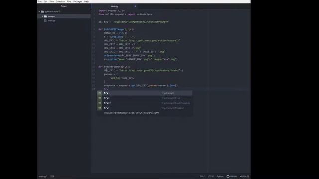 Using Nasa's Api To Make A Montage Using Python смотреть онлайн