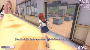 Теперь Кокоро на нашей стороне в Yandere Simulator Lana's story - Хорошая концовка Ч.1
