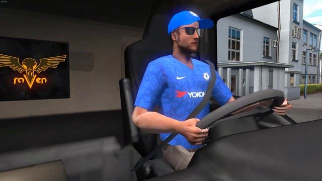 ETS2 Driver Skin MOD смотреть онлайн