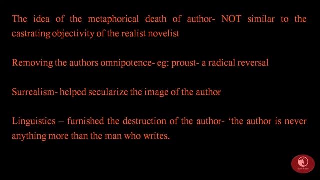 Death of the Author-Roland Barthes- Summary in Tamil смотреть онлайн