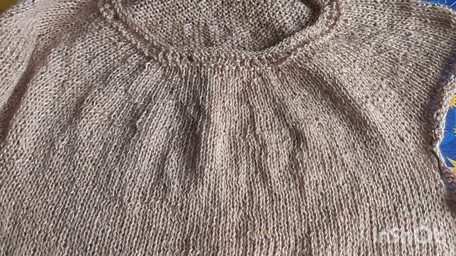 СП Пришла весна... и вдохновила!//Отчёт 3//Продолжаю вязать кофточку на круглой кокетке смотреть онлайн