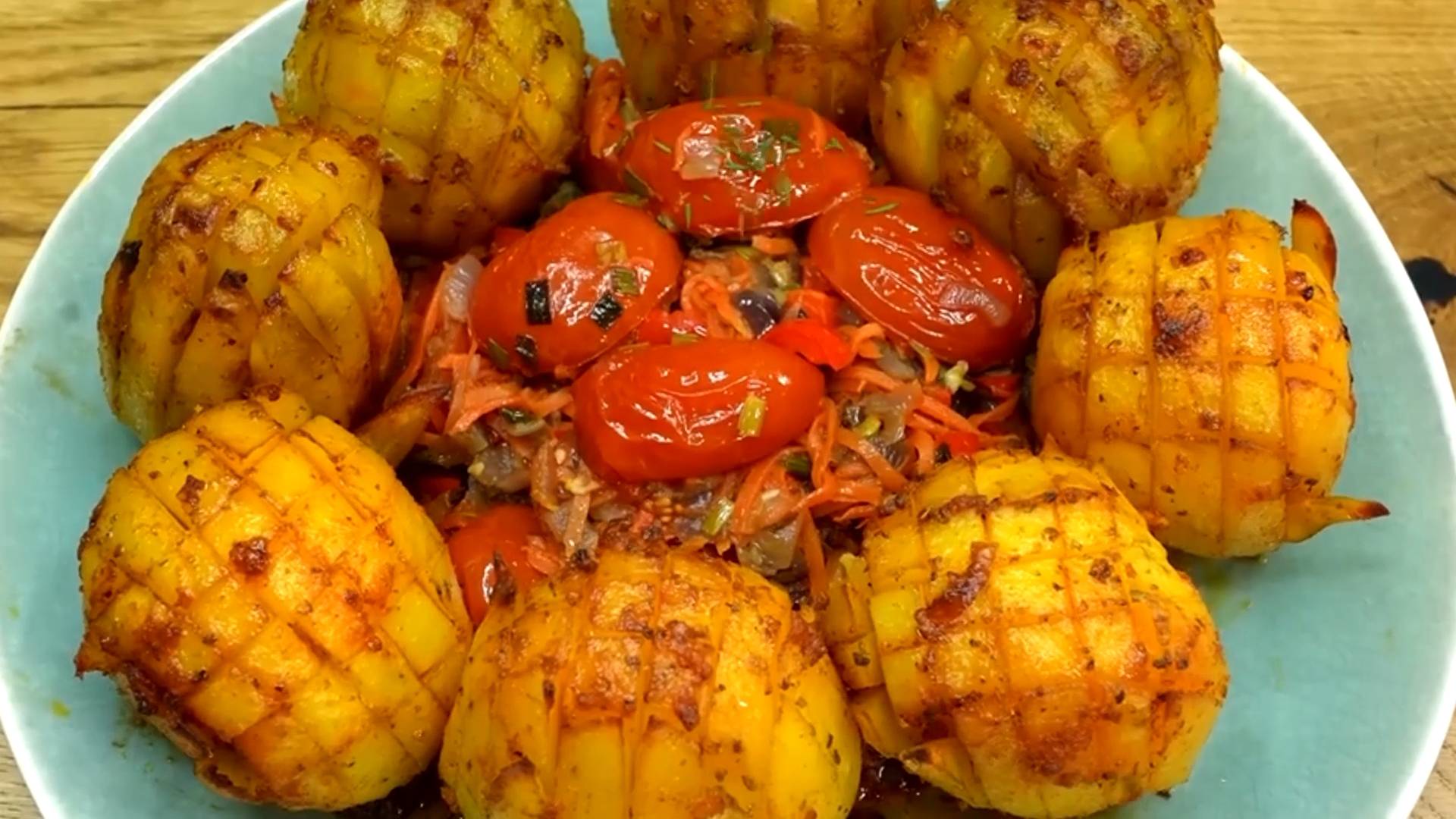 Запеченная картошка по-купечески смотреть онлайн