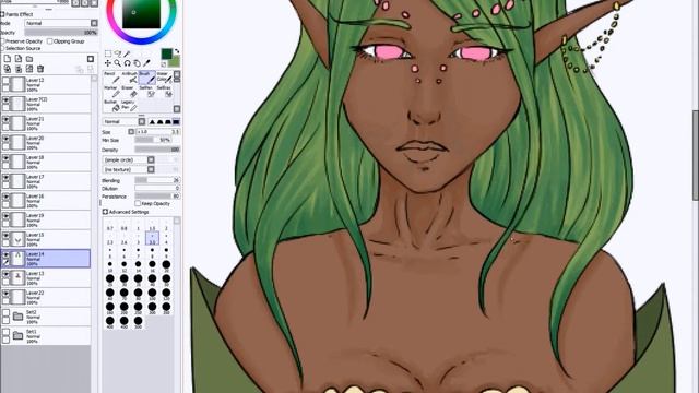Elf speedpaint смотреть онлайн