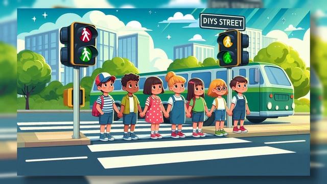 🚦 Правила Безопасности: Песня о Том, Как Переходить Дорогу и Быть Внимательным Дома и На Улице 🚸 смотреть онлайн