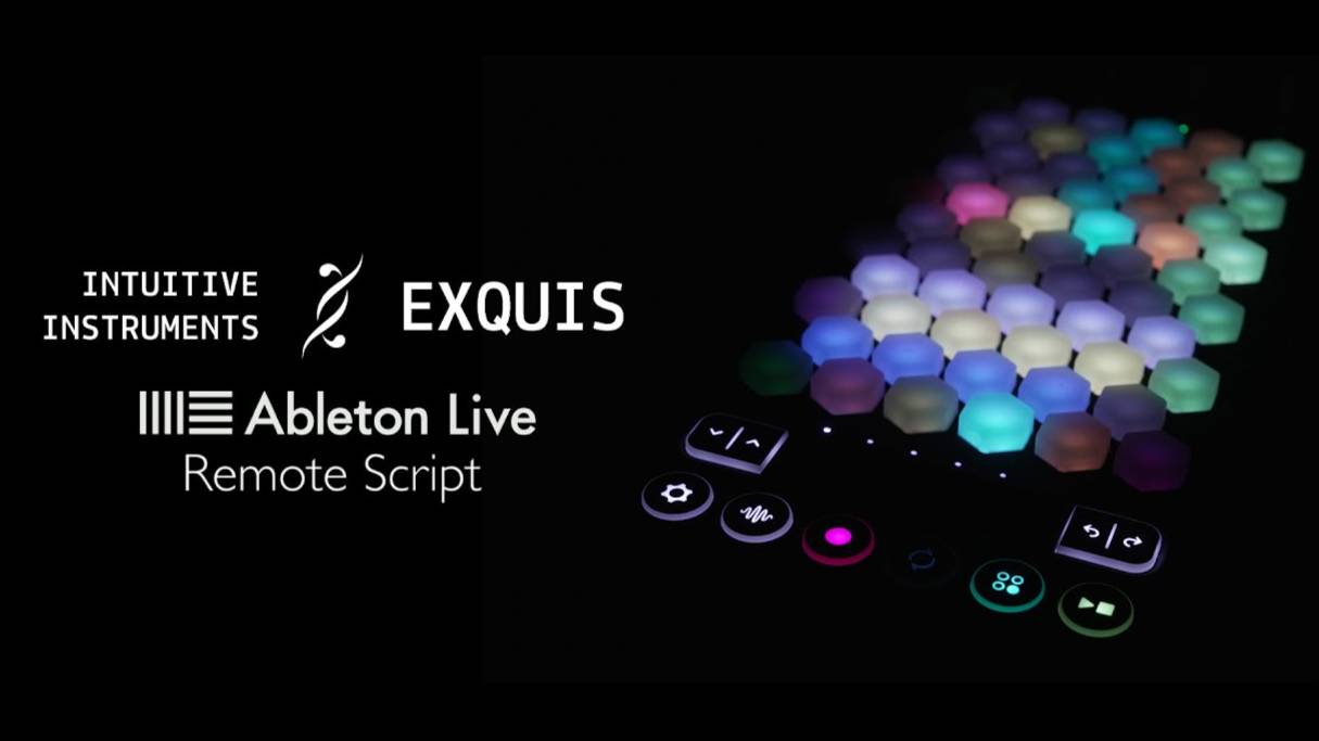 Intuitive Instruments Exquis: Ableton Live 12 Suite Remote Script