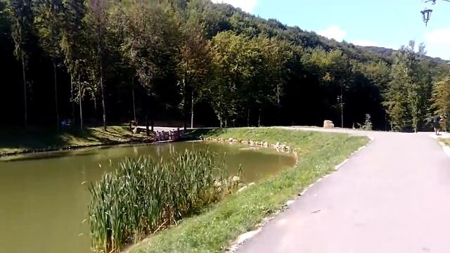 Воеводино. Парк / озеро Графа Шенборна смотреть онлайн