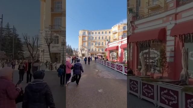 Кисловодск. Центральный курортный парк. Март 2022 смотреть онлайн