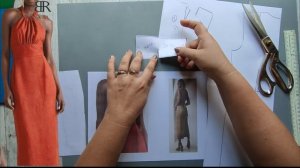 Моделирование. Платье без спинки, которое украсит вас на любом событии. Выкройка № 1301.