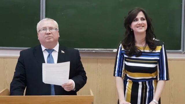 Акция «Праз дыялог моў — да душы, да сэрца» в ВГУ им.П.М.Машерова смотреть онлайн