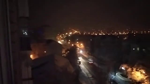 сильный снег вечером 17.12.2021