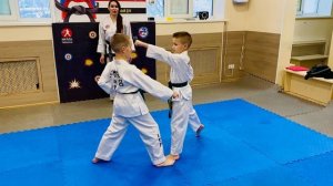 Спарринг на 3 шага тхэквондо Самбо-масоги тхэквондо, тхэквондо taekwondo таэквондо