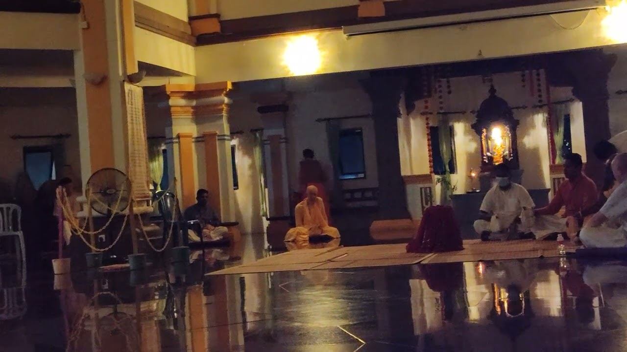 17.12.2023 - Japa with HH BVV Narasimha Maharaj in TODU Temple   Penang, Malaysi