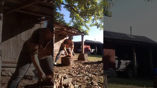 Чтобы курица не умерла в муках, пришлось её зарубить. смотреть онлайн