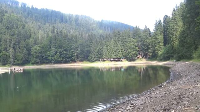 оз.Синевир. Висота 989 метрів над рівнем моря.