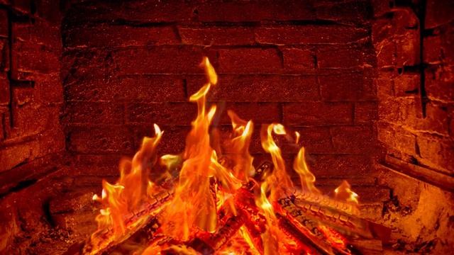 Soothing fireplace Virtual fireplace. 4K UHD /60 FPS/ Камин в вашем доме успокаивающий, виртуальный смотреть онлайн