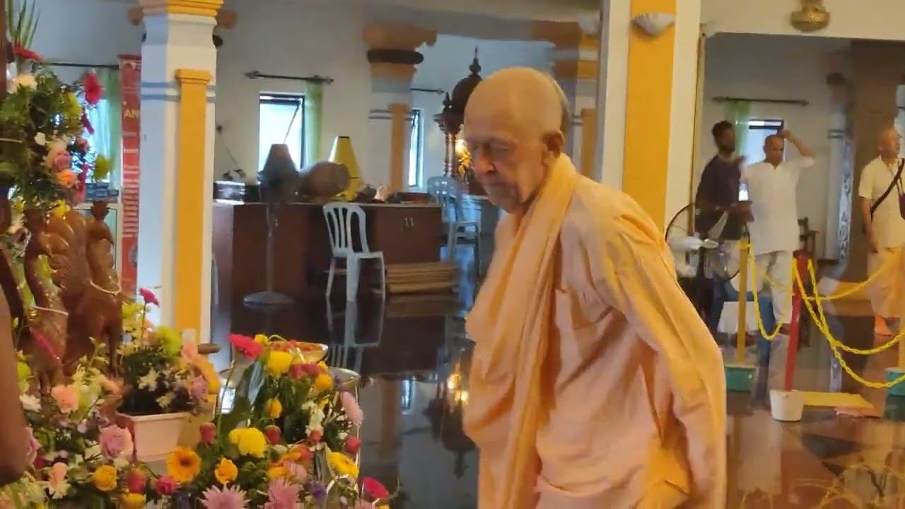 17.12.2023 - Даршан арати, Гуру Пуджа - TODU, Пенанг, Малайзия