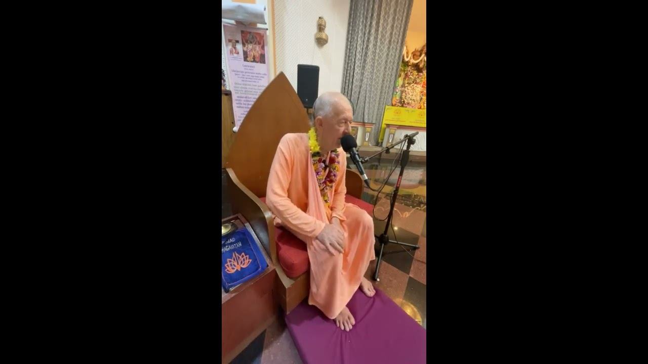 27.08.2024 - Воспоминания о Шриле Прабхупаде - Лекция на день явления Шрилы Прабхупады - Пенанг