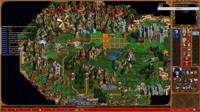 Хардовый стрим по Homm3:HotA(Jedi Story) #1