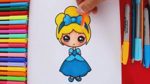 Как нарисовать милую кавайную принцессу