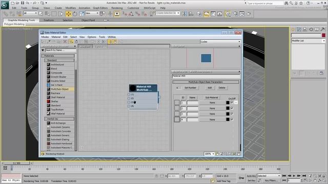 Creating Light Cycle Effects in 3ds Max - Part 2 - Materials смотреть онлайн