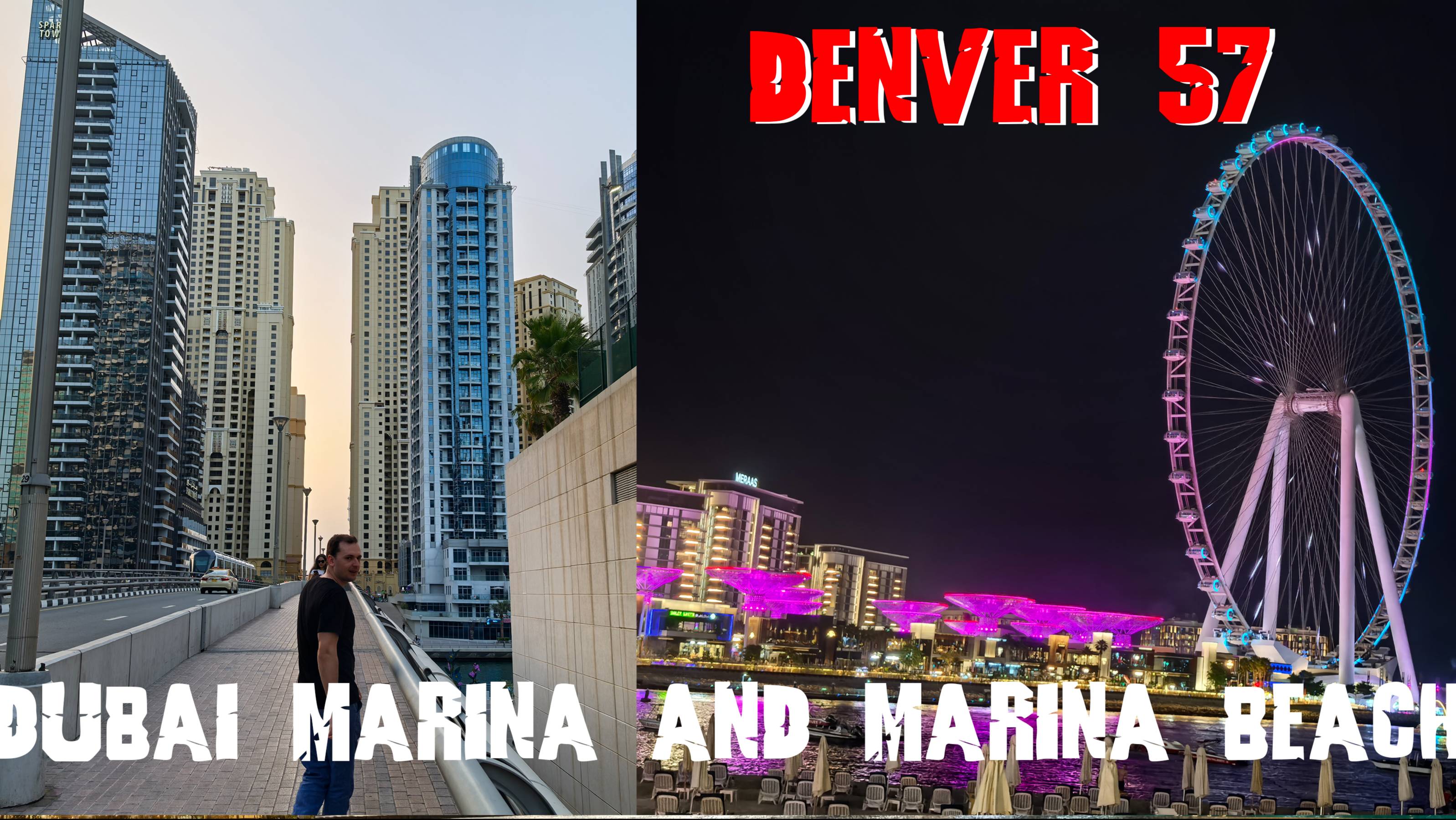 2025 Dubai Marina And Marina Beach