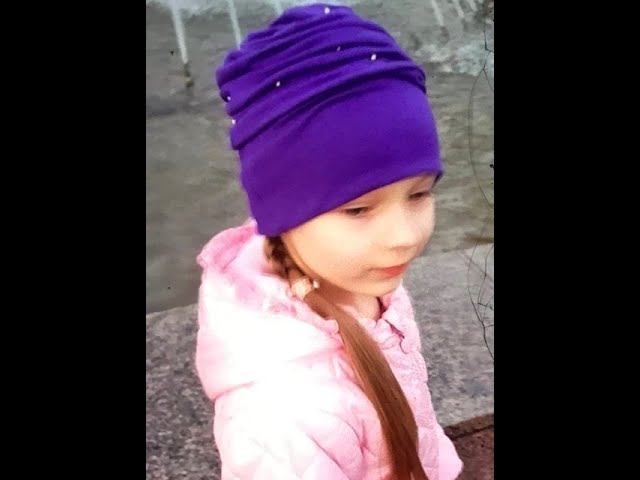 Необычная шапка. Шапка-цветок. смотреть онлайн