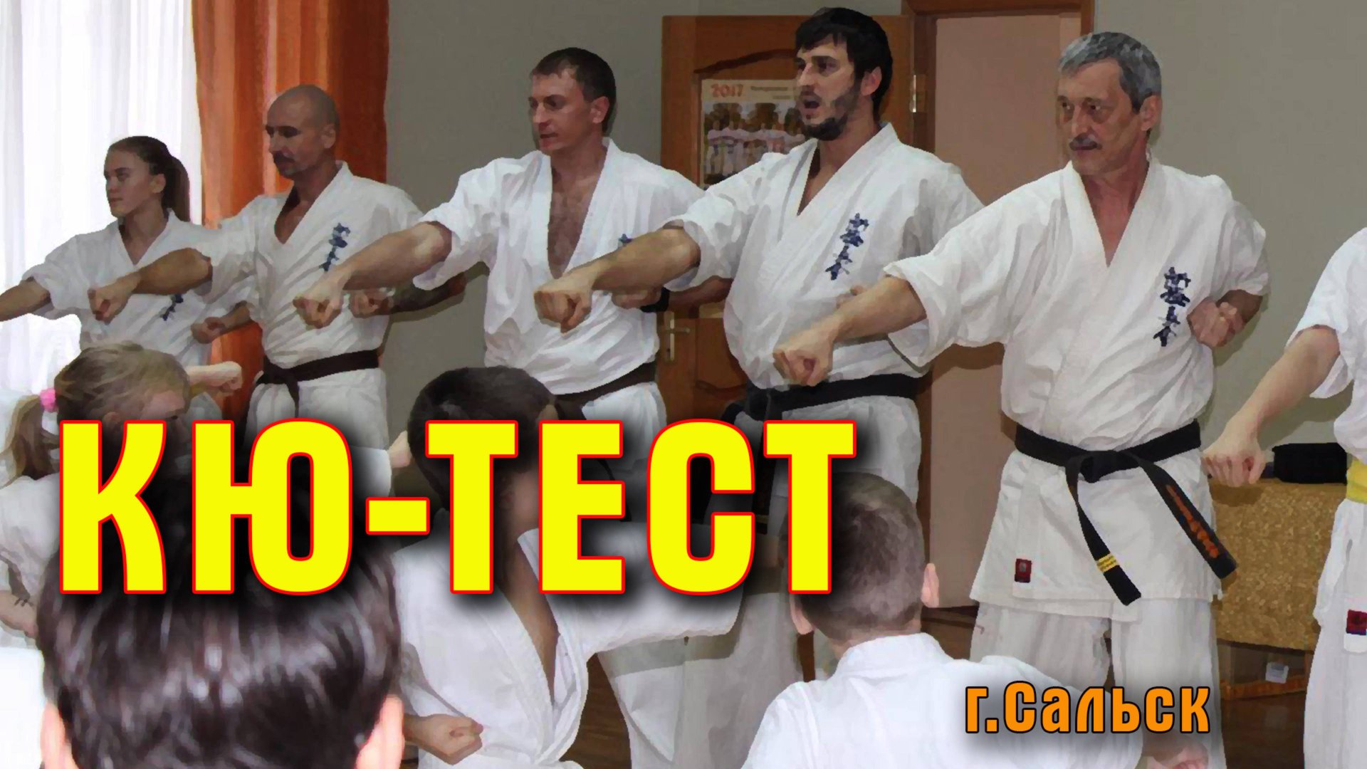 Киокусинкай.Кю-тест(г.Сальск)