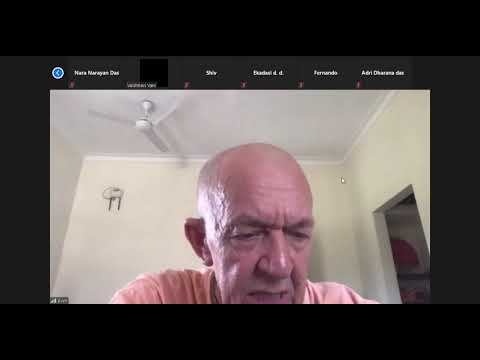 Japa with HH BVV Narasimha Maharaj -22.05.2021 -  BG Geneva class