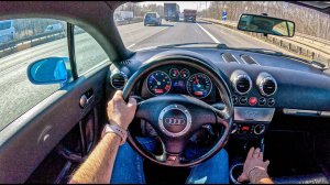 1998 AUDI TT 1.8 TURBO 180 HP - POV TEST DRIVE  Тест драйв авто от первого лица