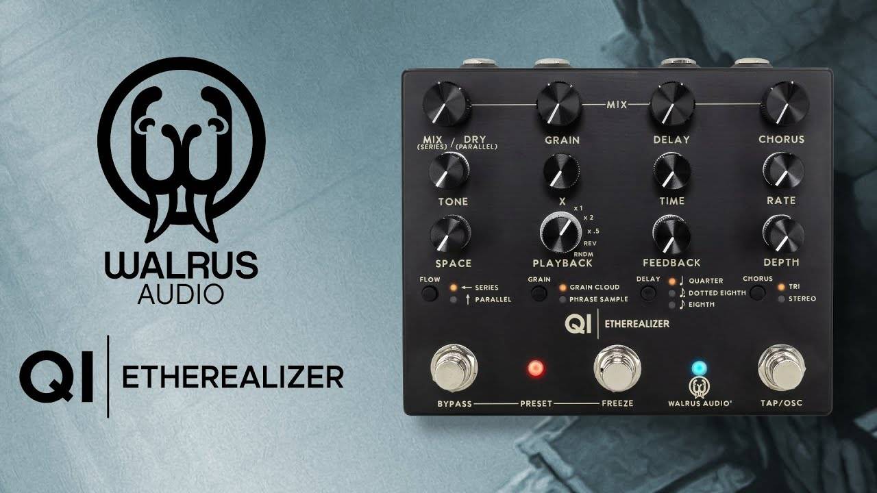 Walrus Audio Qi Etherealizer: Sound Demo (No Talking) смотреть онлайн